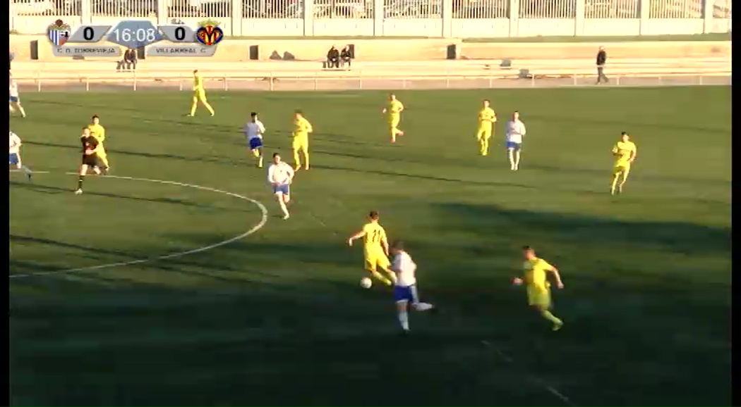 Primera parte del partido CD Torrevieja - Villarreal CFC